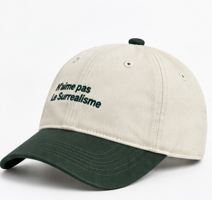 Obinna Retro Color-Block Embroidered Cap