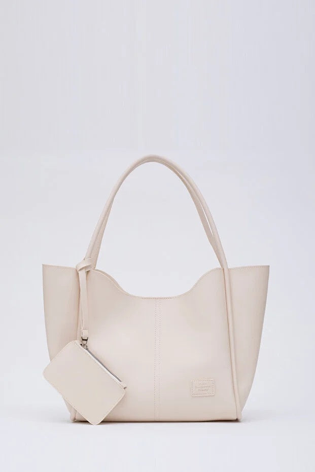 Ensemble sac à main Zanele Luxe crème