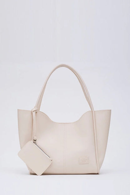 Ensemble sac à main Zanele Luxe crème