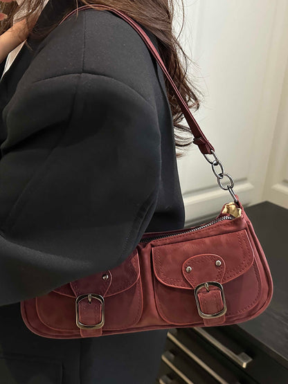 Sac Amara en daim grande capacité
