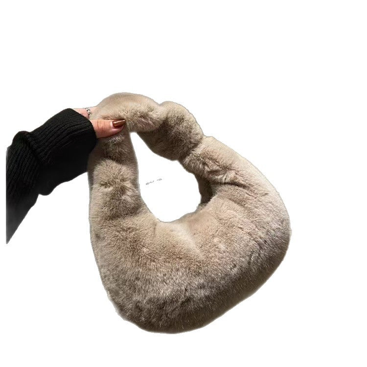 Nyla Plush Dumpling Bag