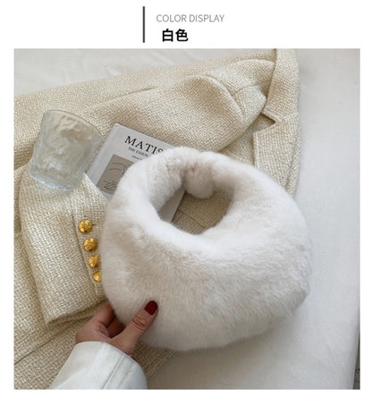 Nyla Plush Dumpling Bag