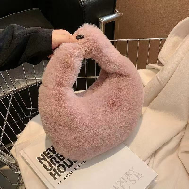 Nyla Plush Dumpling Bag