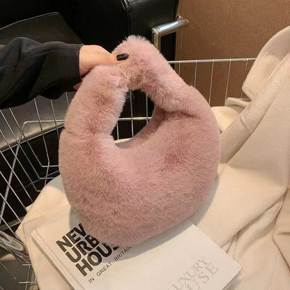 Nyla Plush Dumpling Bag