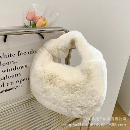 Nyla Plush Dumpling Bag